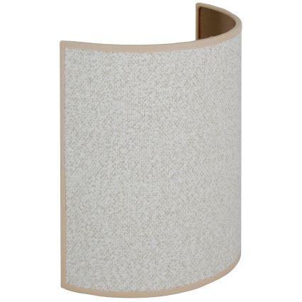 Brilagi - Nástenné svietidlo SEMI 1xE27/15W/230V pr. 20 cm svetlošedá
