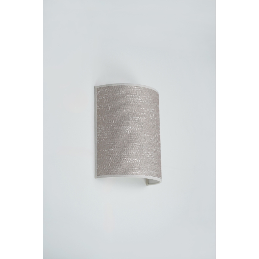 Brilagi - Nástenné svietidlo SEMI 1xE27/15W/230V pr. 20 cm tmavošedá