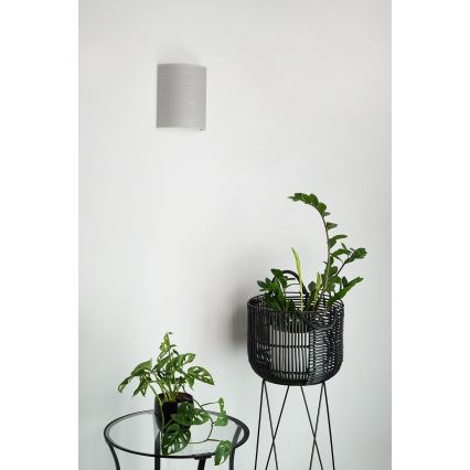 Brilagi - Nástenné svietidlo SEMI 1xE27/15W/230V šedá