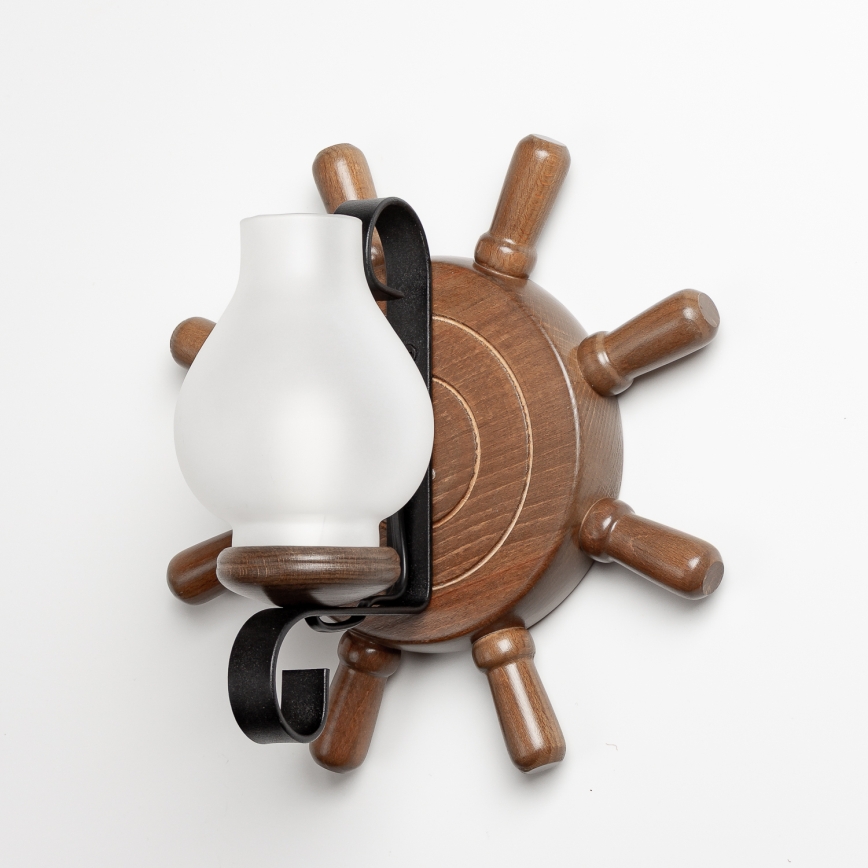 Brilagi - Nástenné svietidlo TIMONA 1xE14/40W/230V buk/orech