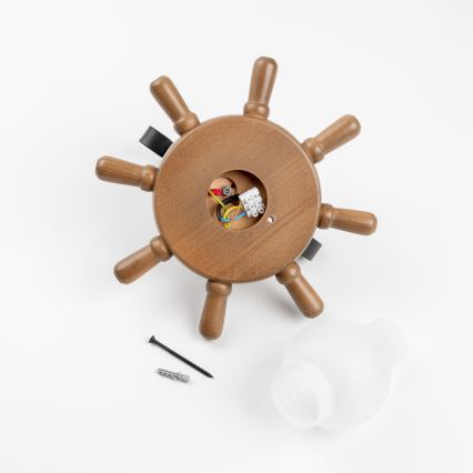 Brilagi - Nástenné svietidlo TIMONA 1xE14/40W/230V buk/orech