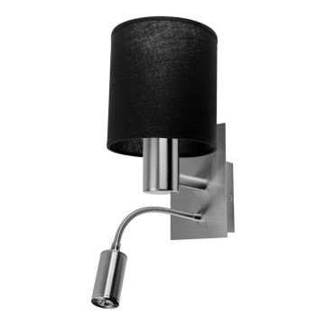 Brilagi - Nástenné svietidlo VENTO 1xE27/60W/230V + LED/2,1W/230V Brilagi - Nástenné svietidlo VENTO 1xE27/60W/230V + LED/2,1W/230V