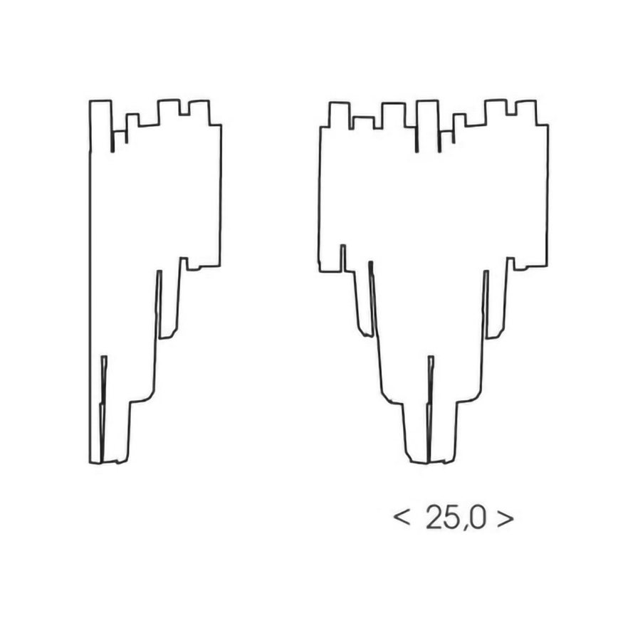 BRILAGI - Nástenné svietidlo VERVE 2xE14/40W/230V čierna