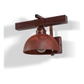 BRILAGI - Nástenné svietidlo VIRIONI 1xE27/60W/230V medená/patina
