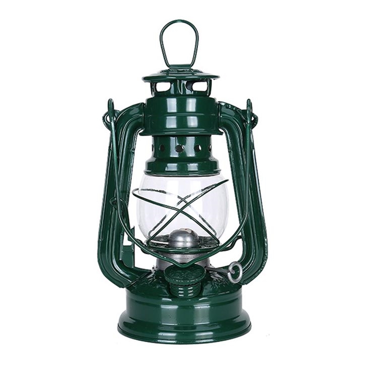 Brilagi - Petrolejová lampa LANTERN 19 cm zelená