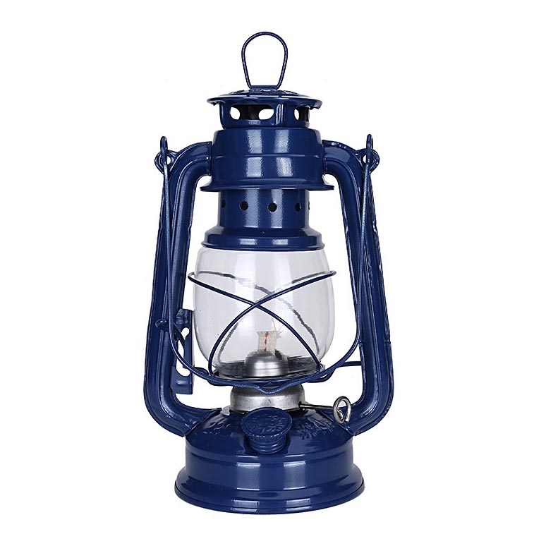 Brilagi - Petrolejová lampa LANTERN 24,5 cm modrá