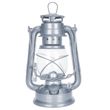 Brilagi - Petrolejová lampa LANTERN 24,5 cm strieborná