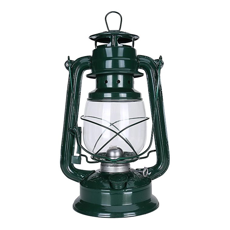 Brilagi - Petrolejová lampa LANTERN 28 cm zelená