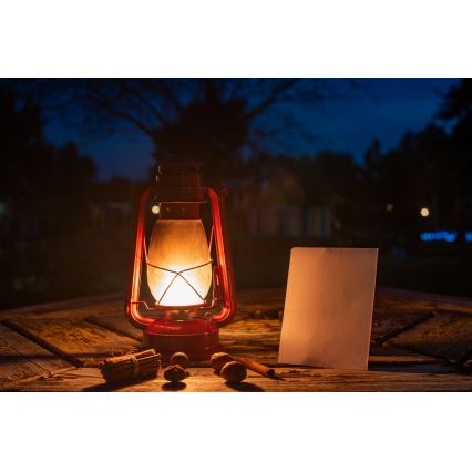 Brilagi - Petrolejová lampa LANTERN 31 cm červená