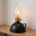 Brilagi - Petrolejová lampa MERLIN čierna
