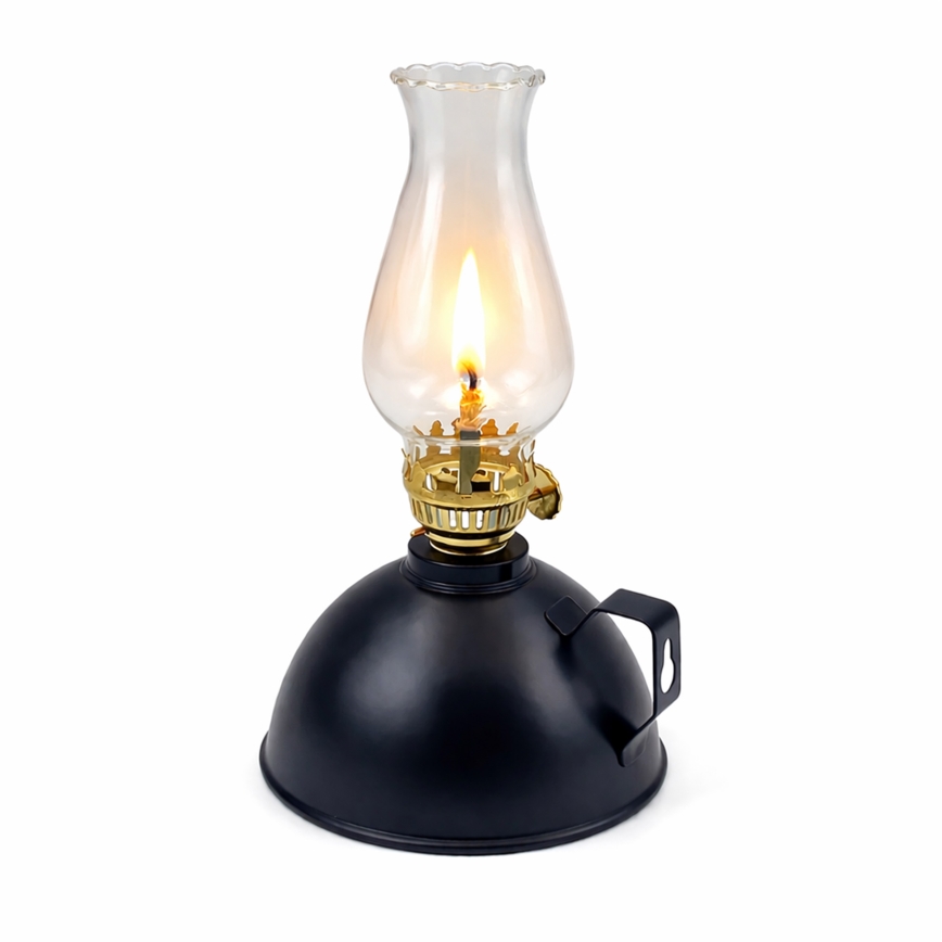 Brilagi - Petrolejová lampa MERLIN čierna