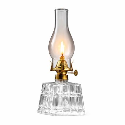 Brilagi - Petrolejová lampa MERLIN číra/zlatá