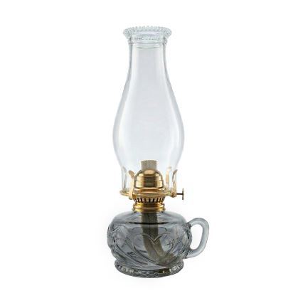 Brilagi - Petrolejová lampa MERLIN dymová/sivá