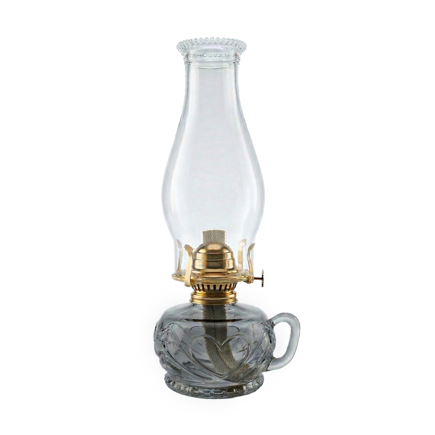 Brilagi - Petrolejová lampa MERLIN dymová/sivá
