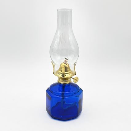 Brilagi - Petrolejová lampa MERLIN modrá