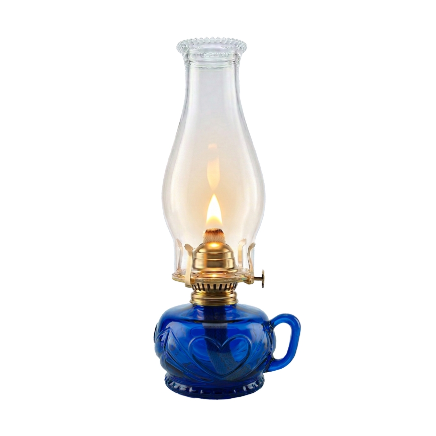 Brilagi - Petrolejová lampa MERLIN modrá