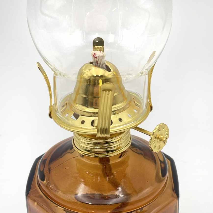 Brilagi - Petrolejová lampa MERLIN oranžová