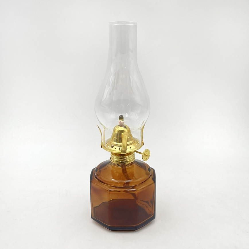 Brilagi - Petrolejová lampa MERLIN oranžová