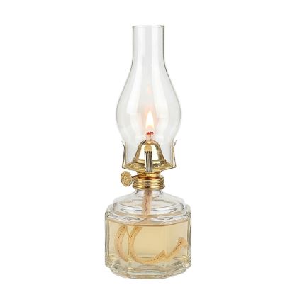 Brilagi - Petrolejová lampa MERLIN priehľadná