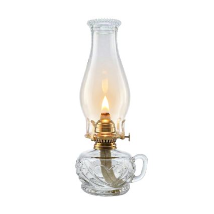Brilagi - Petrolejová lampa MERLIN priehľadná