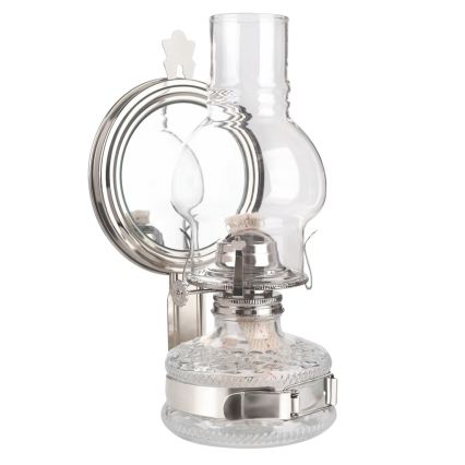 Brilagi - Petrolejová lampa MERLIN v lesklom chróme