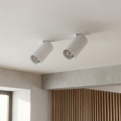 Brilagi - Podhľadové svietidlo SELE 2xGU10/30W/230V biela
