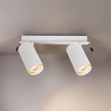 Brilagi - Podhľadové svietidlo SELE 2xGU10/30W/230V biela