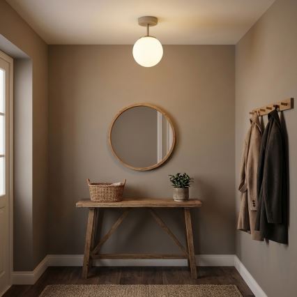 Brilagi - Prisadené stropné svietidlo 1xE27/60W/230V béžová/zlatá