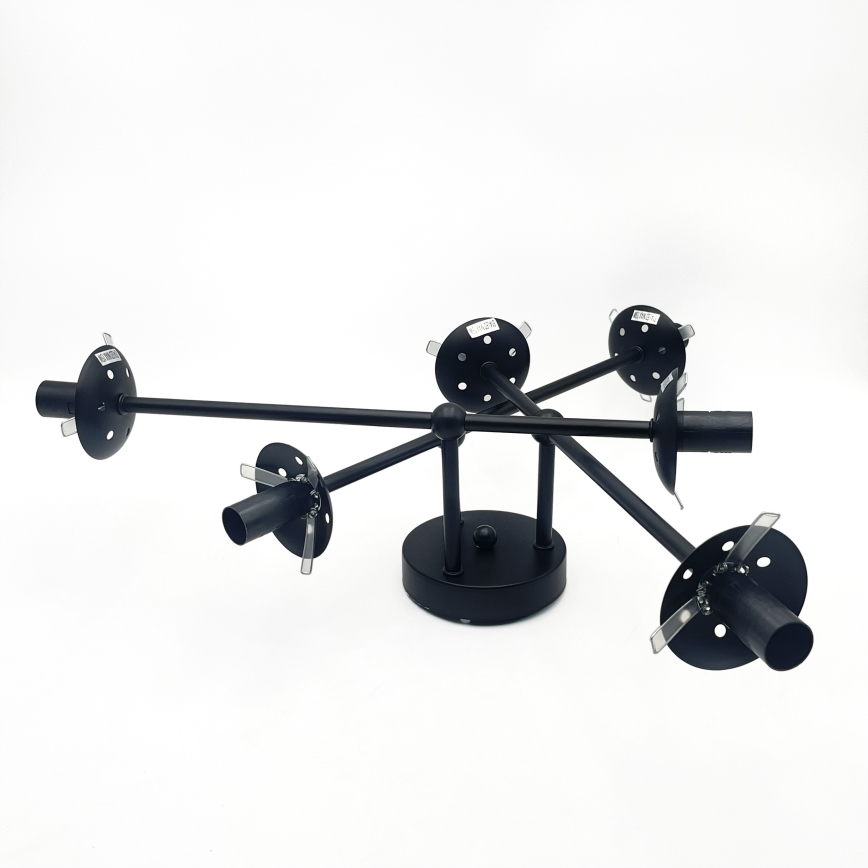 Brilagi - Prisadené stropné svietidlo MALIVA 6xE14/15W/230V čierna/biela