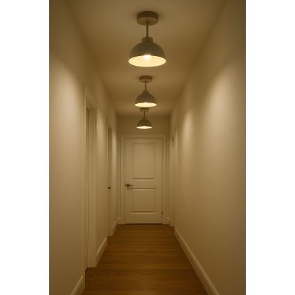 Brilagi - Prisadený luster 1xE27/60W/230V béžová/zlatá