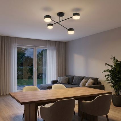 Brilagi - Prisadený luster 4xGX53/12W/230V čierny