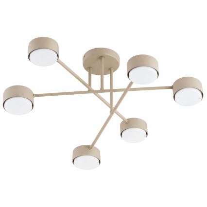 Brilagi - Prisadený luster 6xGX53/12W/230V čierny