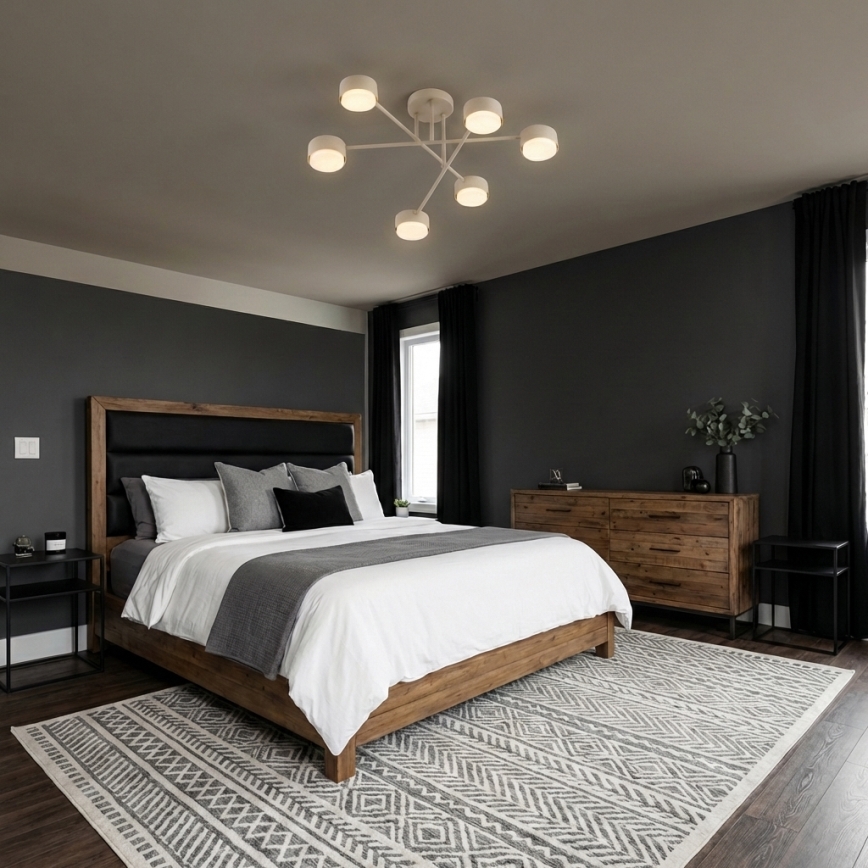 Brilagi - Prisadený luster 6xGX53/12W/230V čierny