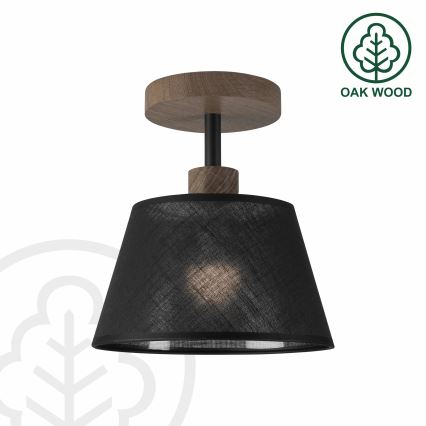 Brilagi - Prisadený luster ANTHONY 1xE14/60W/230V dub orech/čierna