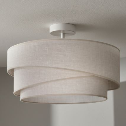 Brilagi - Prisadený luster ARROW 1xE27/60W/230V pr. 45 cm béžový