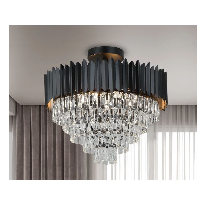 Brilagi - Prisadený luster CARLOS 9xE14/40W/230V pr. 60 cm