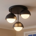 BRILAGI - Prisadený luster COSMO 3xE27/60W/230V čierna