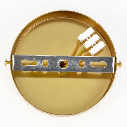Brilagi - Prisadený luster ECLIPSE 7xE14/10W/230V pr. 48 cm čierna/zlatá