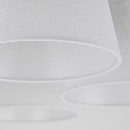 Brilagi - Prisadený luster LATTE 5xE27/15W/230V borovica/biela