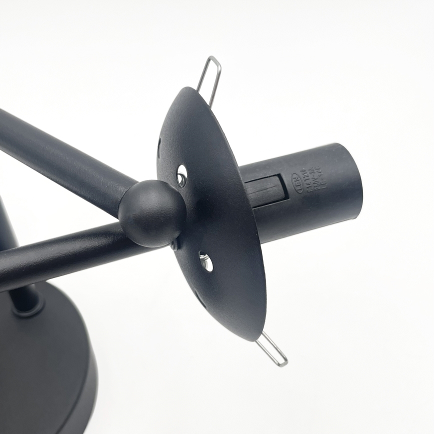 Brilagi - Prisadený luster MALIVA 3xE14/15W/230V čierna/číra