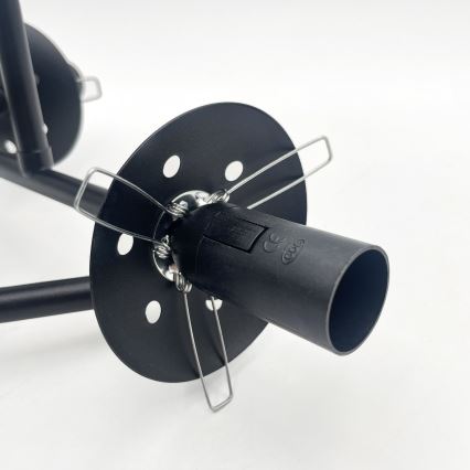 Brilagi - Prisadený luster MALIVA 3xE14/15W/230V čierna/číra