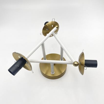 Brilagi - Prisadený luster MALIVA 3xE14/15W/230V zlatá/biela