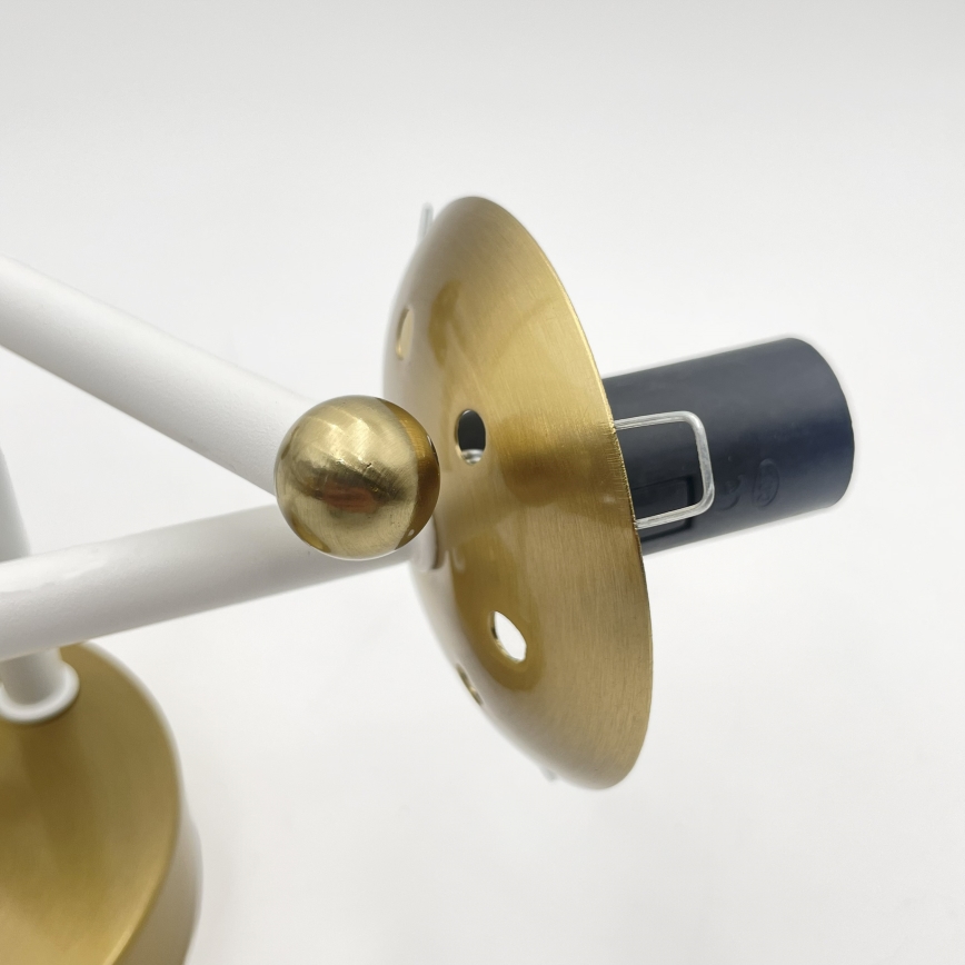 Brilagi - Prisadený luster MALIVA 3xE14/15W/230V zlatá/biela