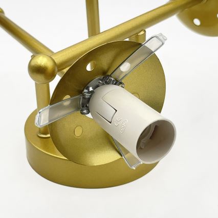 Brilagi - Prisadený luster MALIVA 3xE14/15W/230V zlatá/biela