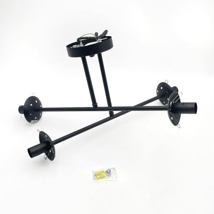 Brilagi - Prisadený luster MALIVA 4xE14/15W/230V čierna/biela