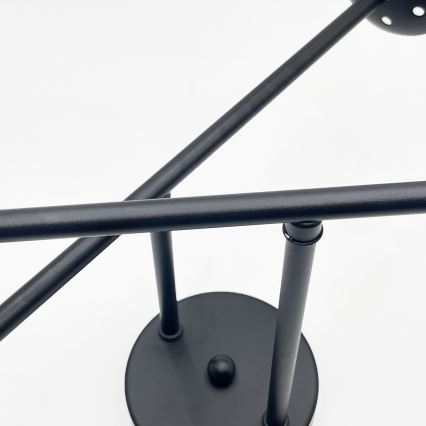 Brilagi - Prisadený luster MALIVA 4xE14/15W/230V čierna/číra