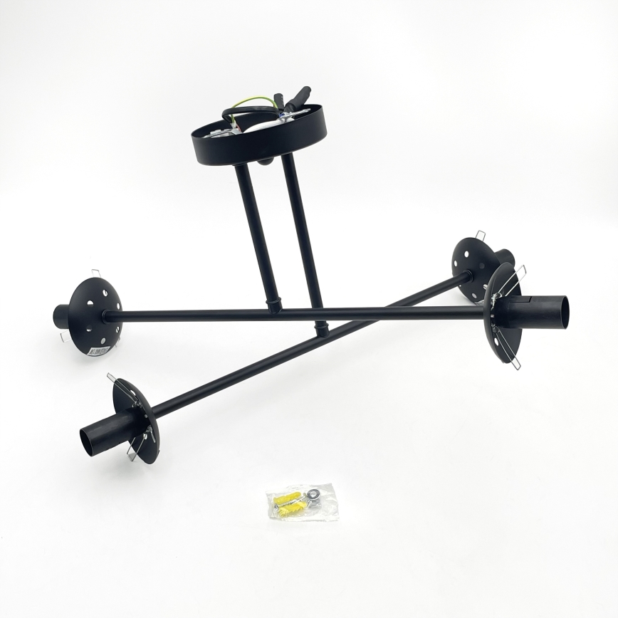 Brilagi - Prisadený luster MALIVA 4xE14/15W/230V čierny/dymový