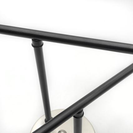 Brilagi - Prisadený luster MALIVA 4xE14/15W/230V matný chróm/dymová