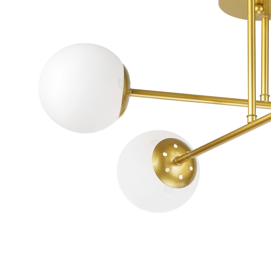 Brilagi - Prisadený luster MALIVA 4xE14/15W/230V zlatá/biela