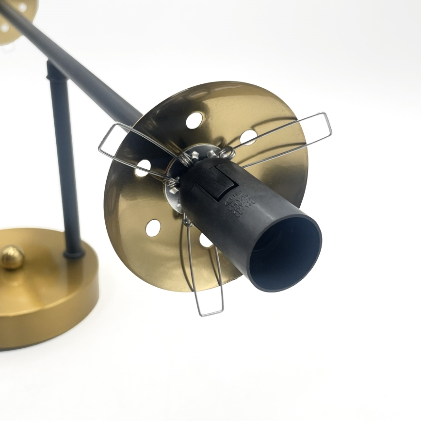 Brilagi - Prisadený luster MALIVA 4xE14/15W/230V zlatý